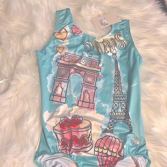 NWT Paris-themed Leotard- - Picture 5 of 8